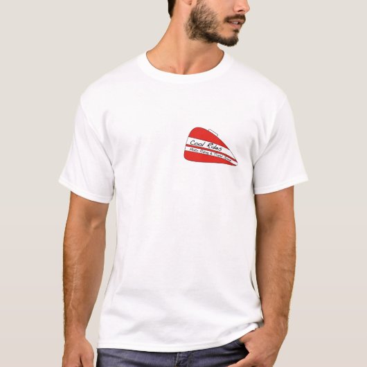 Cool Rides White T-Shirt (Voorkant)