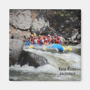 Cool River Rafting Magnet. Magneet