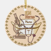 Cool RN Nurse ornament (Voorkant)