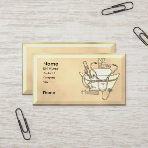 Cool RN Nurse visitekaartjes