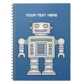 Cool Robot notitieboek | Schoolbenodigdheden voor (Voorkant)