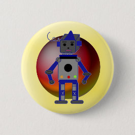 Cool Robot Ronde Button 5,7 Cm