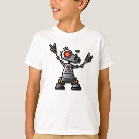 Cool Robot T-shirt (Voorkant)