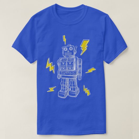 Cool Robotics Kids Robot  T-shirt (Design voorkant)