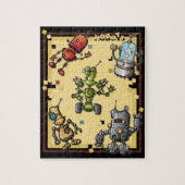 Cool Robots Puzzle Legpuzzel (Verticaal)