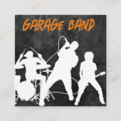 Cool Rock Band Visitekaartjes (Voorkant)