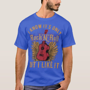 Cool Rock en Roll Music Musical Guitar Design for T-shirt