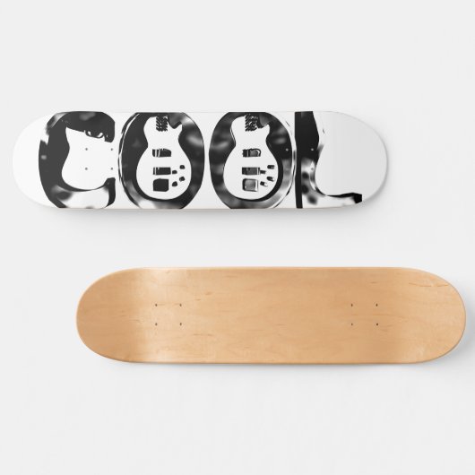 COOL ROCK GITAREN PERSOONLIJK SKATEBOARD (Horizontaal)