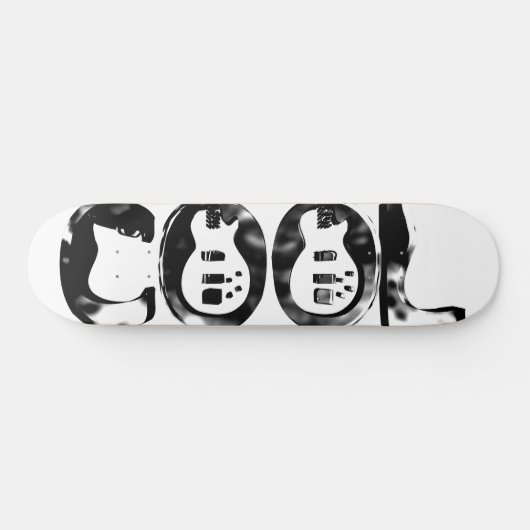 COOL ROCK GITAREN PERSOONLIJK SKATEBOARD (Horizontaal)
