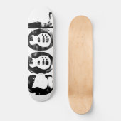 COOL ROCK GITAREN PERSOONLIJK SKATEBOARD (Voorkant)