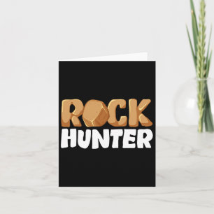 Cool Rock Hunter Kunst Voor Mannen Vrouwen Rockhou Kaart