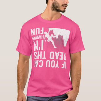 Cool Rock-klimmen voor vrouwen bergbeklimmer T-shirt