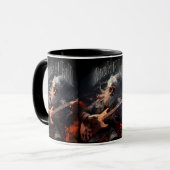 Cool  Rock N Roll Guitarist Mok (Voorkant links)