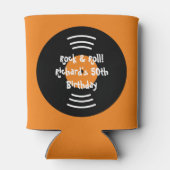 Cool Rock & Roll thema Verjaardagsfeest koelboxxen Blikjeskoeler (Achterkant)