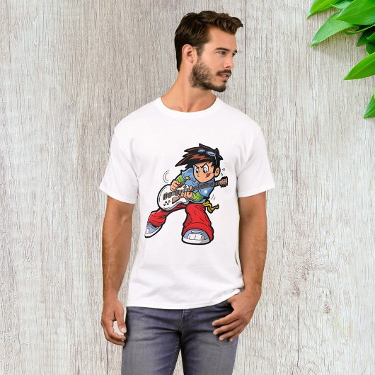 Cool Rock Star Gitarist Fun Musician T-shirt