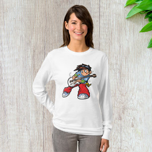 Cool Rock Star Gitarist Fun Musician T-shirt