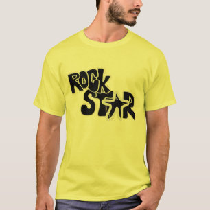 Cool Rock Star Rock in Roll t-shirt design