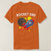 Cool Rocket voor pap Rockets Spac T-shirt (Design voorkant)