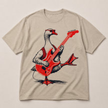 Cool Rockstar Gans die Rode Elektrische Gitaar Spe