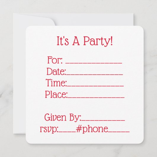 Cool Rode Hart Met LIEFDE Kaart (Achterkant)