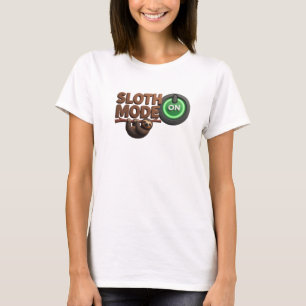 Cool Rode LUIAARD MODUS AAN Artistiek Motief T-shirt