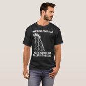 Cool Roller Coaster For Men Women Amusement Park T T-shirt (Voorkant volledig)