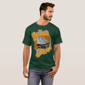 Cool Roller Disco Retro 70 en 80 s T-shirt (Voorkant volledig)