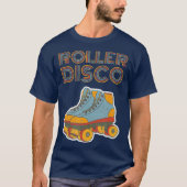 Cool Roller Disco Retro party 70 en 80's T-shirt (Voorkant)