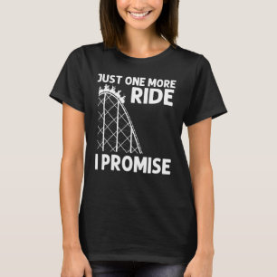 Cool Roller Onderzetter voor mannen Amusement Park T-shirt