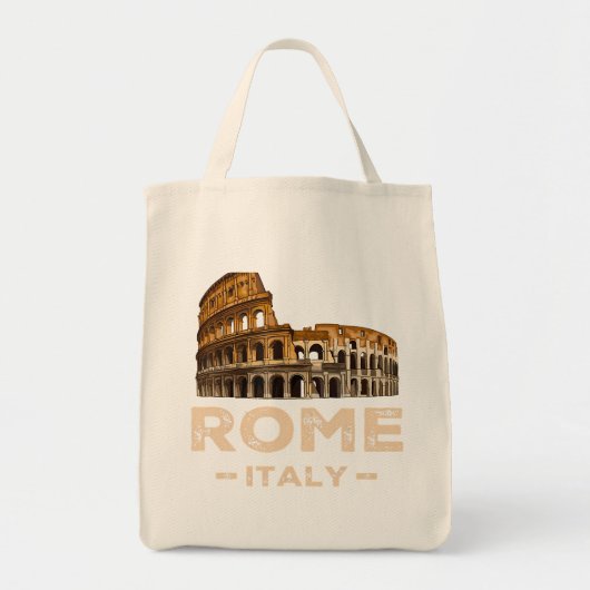 Cool Roma Italia Colosseum Souvenirs Rome Tote Bag (Voorkant)