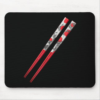 Cool Rood Chopsticks Kostuum Muismat