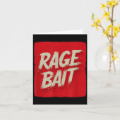 Cool Rood Rage Lokaas Kostuum Kaart (Gele Bloem)