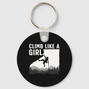 Cool Rotsport Voor Vrouwen Meisjes Berg Rots C Sleutelhanger