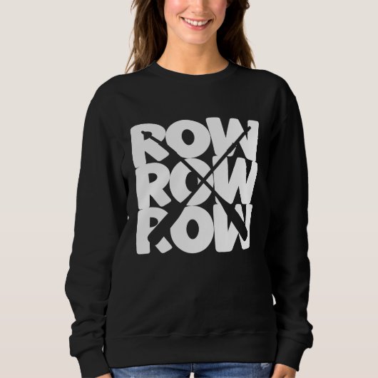 Cool Rower voor roeien Trui (Voorkant)