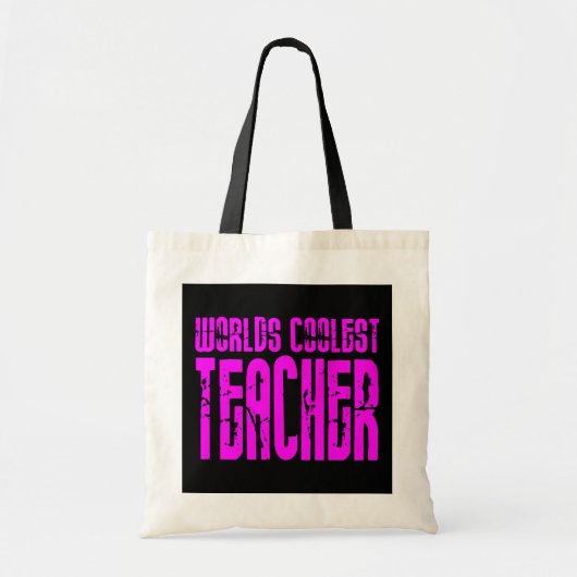 Cool Roze Gifts 4 Leerkrachten werelden koelste le Tote Bag (Voorkant)
