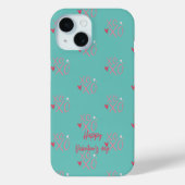 Cool Roze "XOXO" Harten Gelukkige Valentijnsdag Case-Mate iPhone Case (Achterkant)
