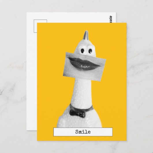 Cool Rubber Chicken Briefkaart (Voorkant / Achterkant)