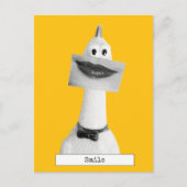 Cool Rubber Chicken Briefkaart (Voorkant)