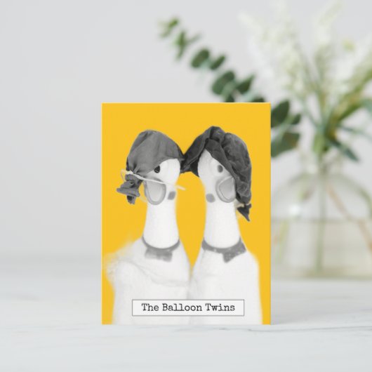 Cool Rubber Chickens Briefkaart (Staand voorkant)