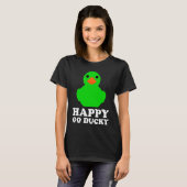 Cool Rubber Duck Lover Lucky Ducky Quack Cute Anim T-shirt (Voorkant volledig)