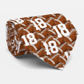 Cool Rugby | Je eigen nummer Stropdas (Opgerold)