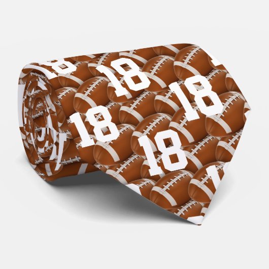 Cool Rugby | Je eigen nummer Stropdas (Opgerold)