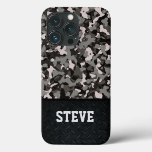 Cool Rugged Camo Name Mannen Stijlvol Case-Mate iPhone Case