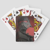 Cool ruimte sciencefiction speelgoed fotografie pokerkaarten (Achterkant)