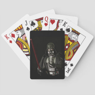 Cool ruimte sciencefiction speelgoed fotografie pokerkaarten
