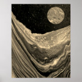 Cool ruimteposter, sciencefictionposter poster (Voorkant)