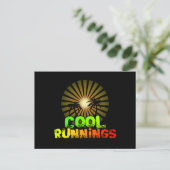 Cool runnings Jamaica Briefkaart (Staand voorkant)