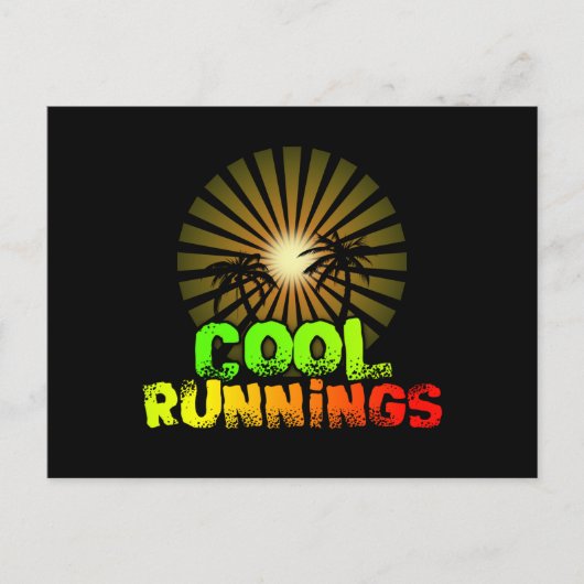 Cool runnings Jamaica Briefkaart (Voorkant)