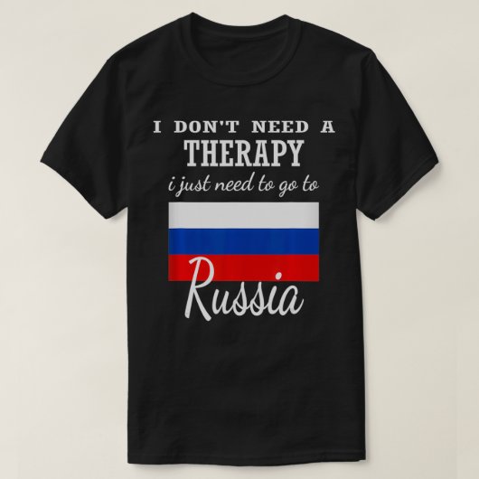 Cool Russian Gift Russia  T-shirt (Design voorkant)