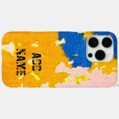 COOL Rustic Abstract Patroon - Case-Mate iPhone Case (Achterkant (horizontaal))
